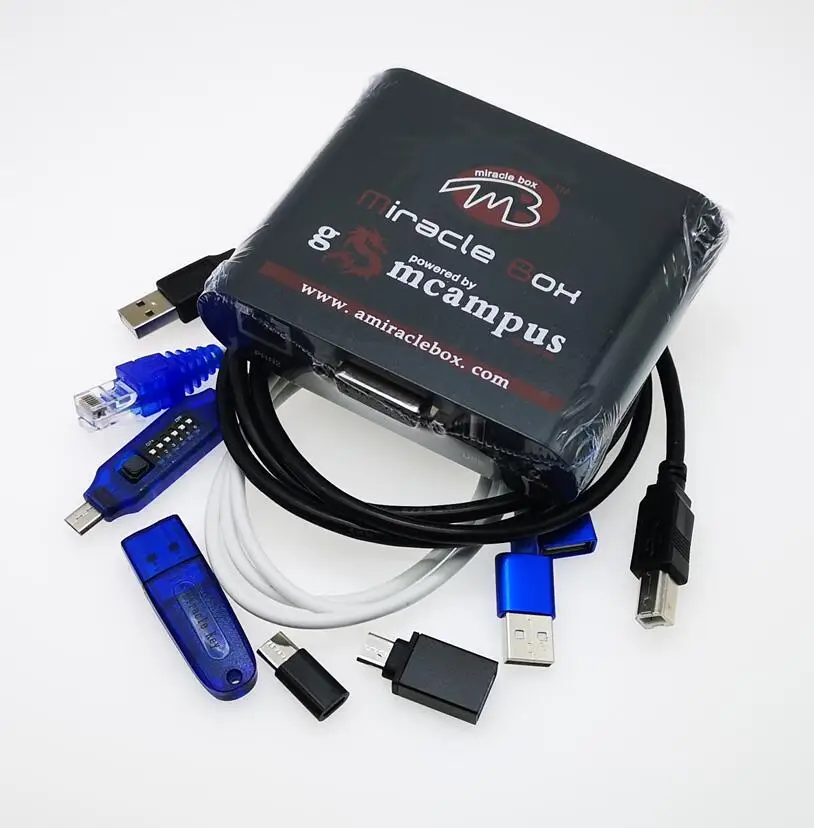 2021 Hot Sale Original Miracle box + key with cables for china mobile phones Unlock+Repairing unlock | Мобильные телефоны и