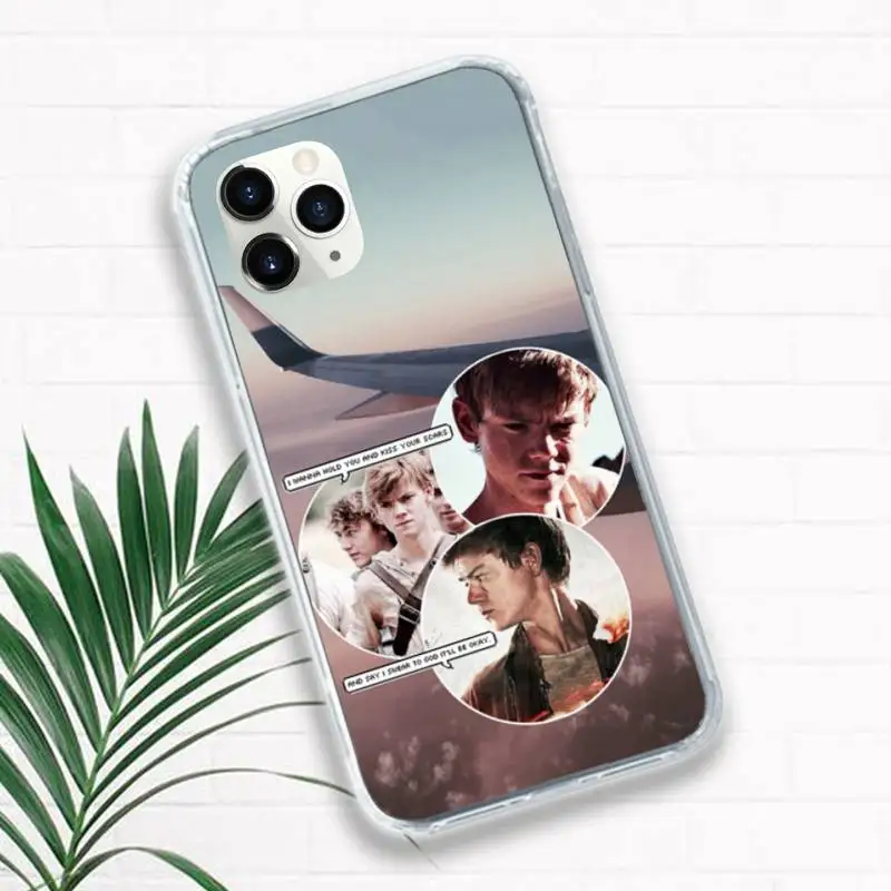 

Maze Runner newt a5e game Phone Case for iPhone 11 12 pro XS MAX 8 7 6 6S Plus X 5S SE 2020 XR Luxury brand shell funda coque