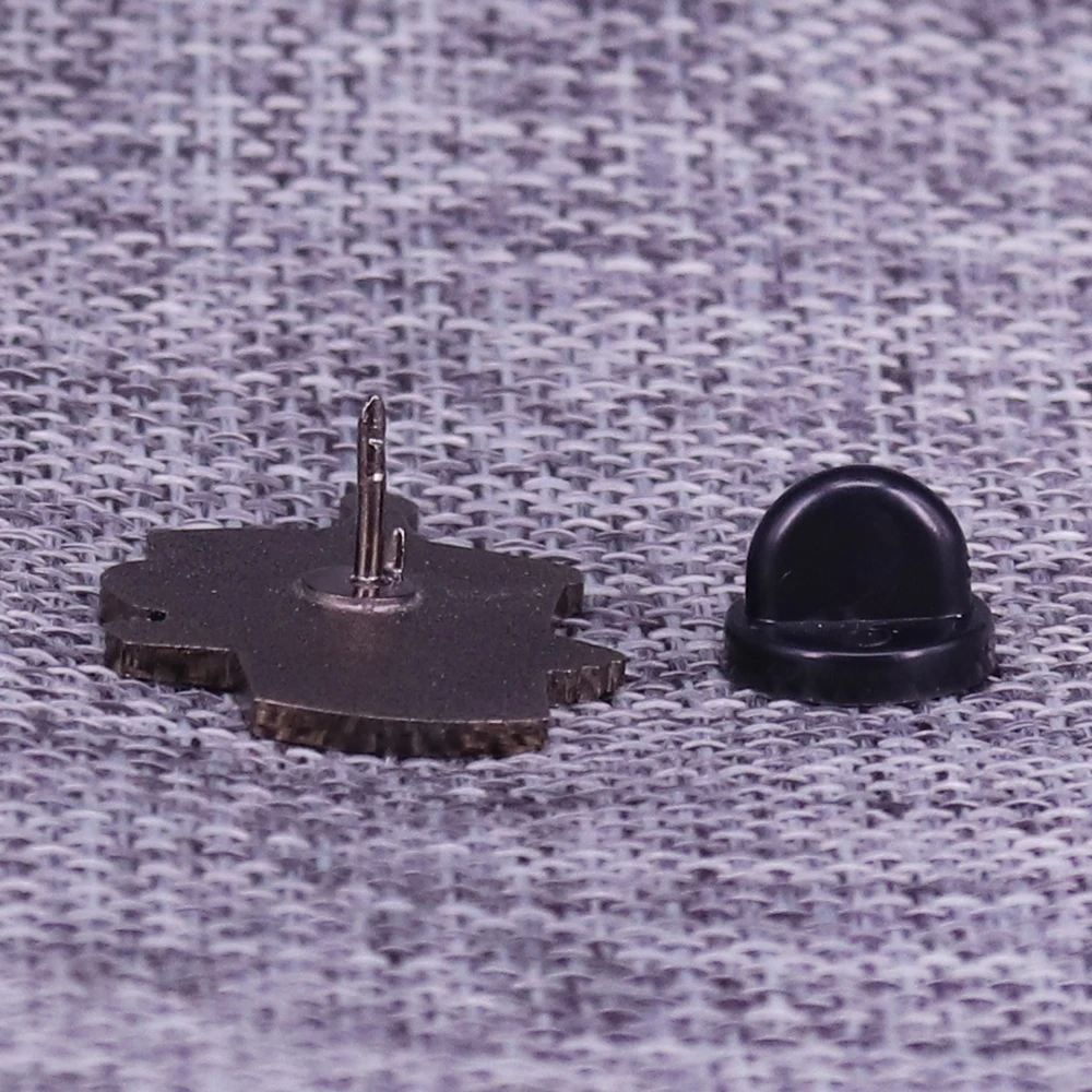 Мультяшный мусорный бак эмалированная булавка Смешанная Аниме брошь|Броши| |