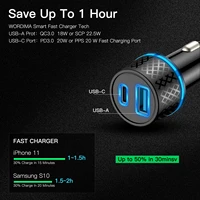 usb car charger usb c car charger pd20wpps20w qc3 0 18wscp22 5w car adapter compatible with iphone1211x8ipad pro