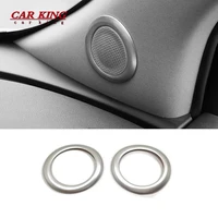 abs chrome car styling accessories speaker audio ring sides decoration trim cover for chevrolet trax 2013 2014 2015 2016 2018