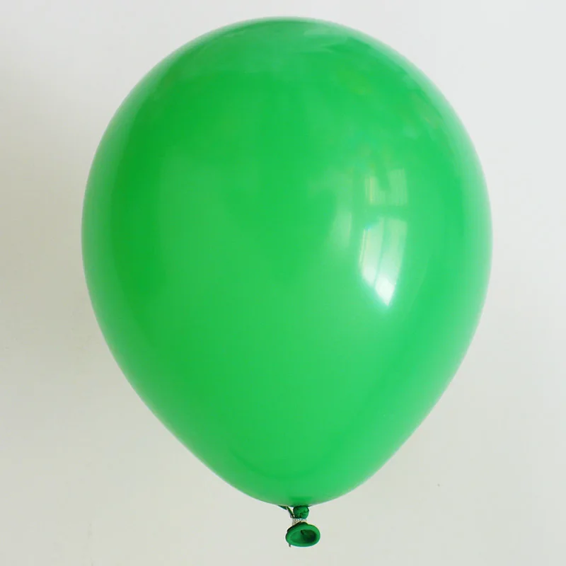 Green 10, 20 шт./лот, 10 дюймов, 2,2 г, золотые, серебристые, розовые латексные воздушные гелиевые шары, праздничные, свадебные украшения, принадлежности для дня рождения - Цвет: Green