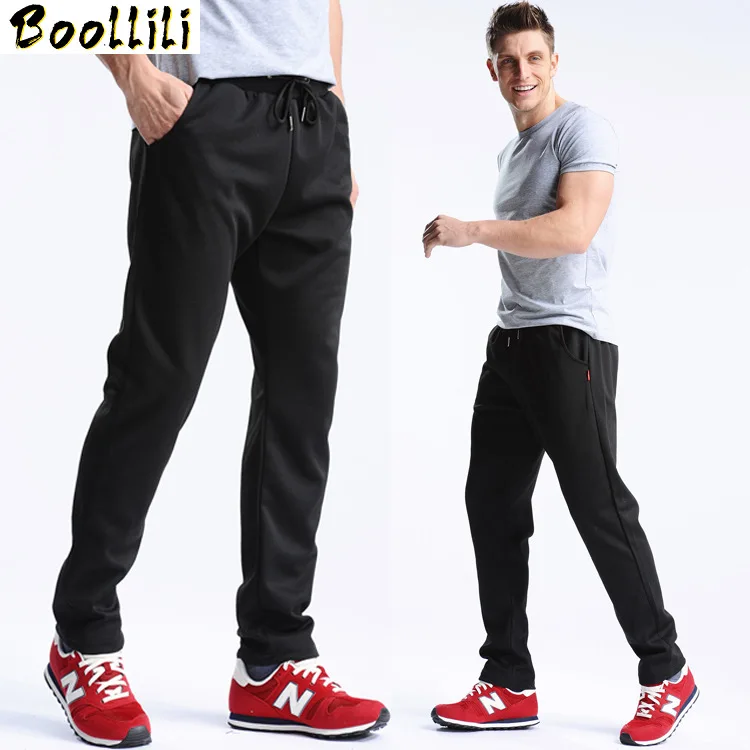 

4XL Big Size New Design Joggers SweatPants Men Delicacy Workout Full Black Length Pants Casual Exercise Wear Classic Trousers