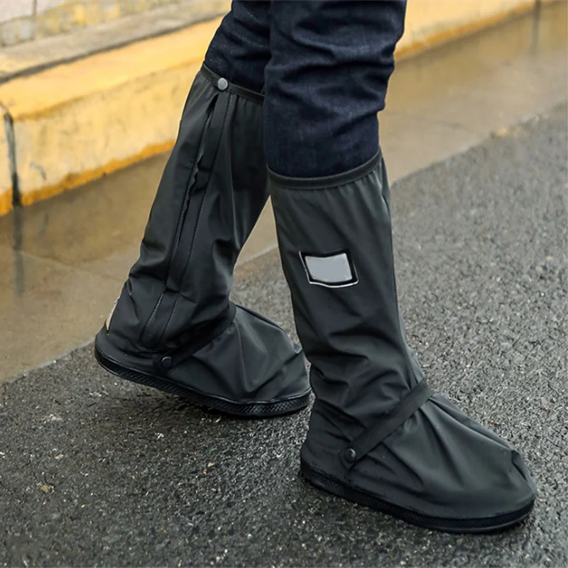 

1 Pair Household Supplies Unisex Waterproof Boots Outdoor Raining Day Accessories Reusable Windproof Shoes Cover