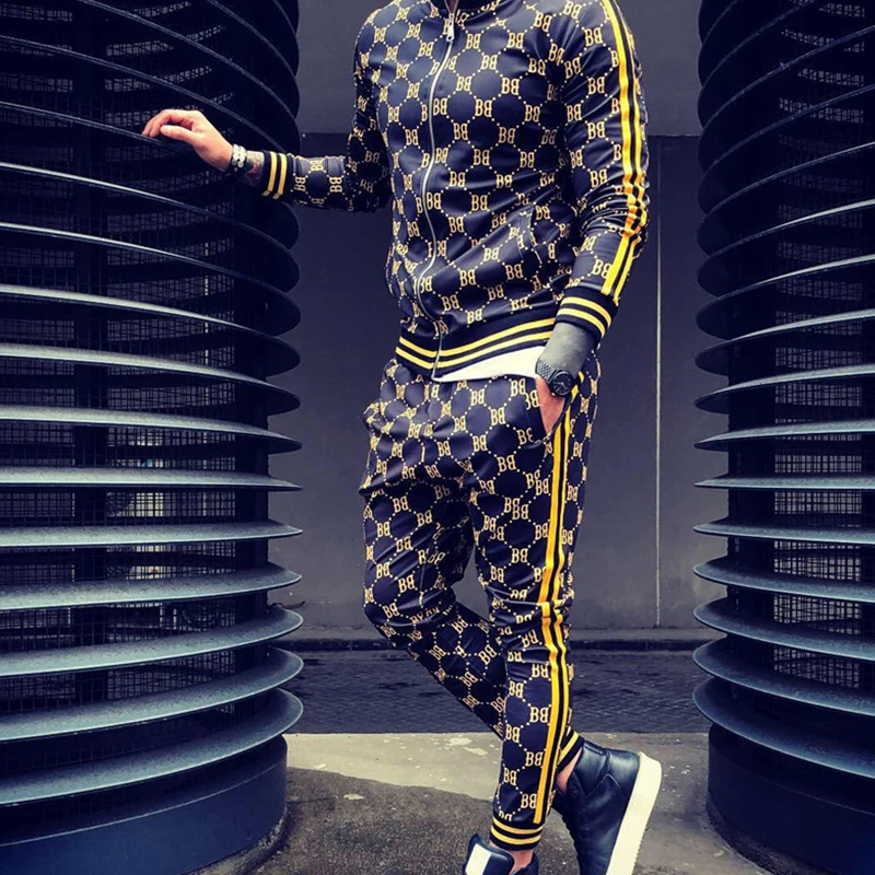 Новинка 2 шт./компл. 3D мужской спортивный костюм для тренажерного зала фитнеса