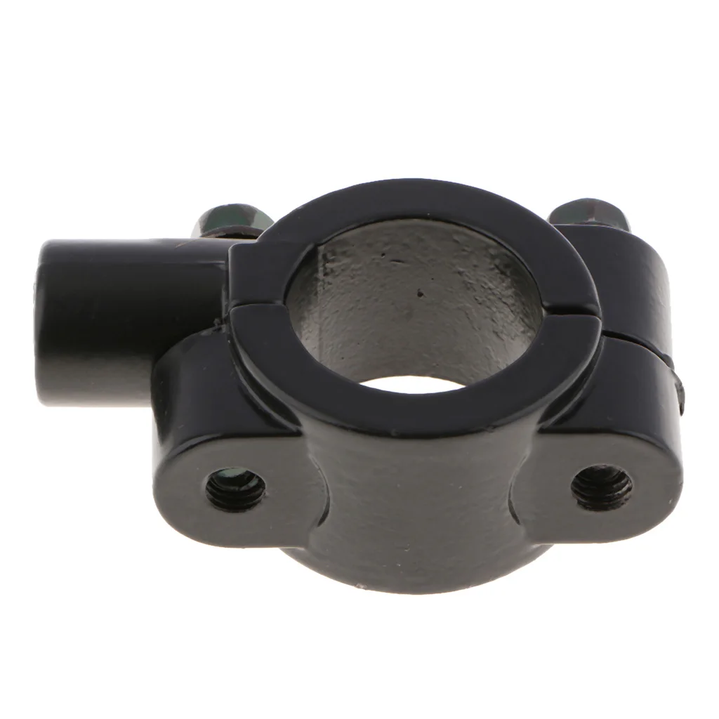 8 мм черный 1/4 &quotкрепление на руль мотоцикла зеркало резьба держатель Зажим