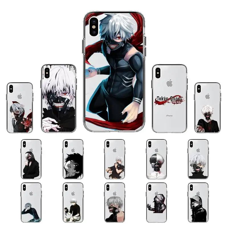 

Japanese anime Tokyo Ghoul Phone Case for iPhone 13 11 12 pro XS MAX 8 7 6 6S Plus X 5S SE 2020 XR case