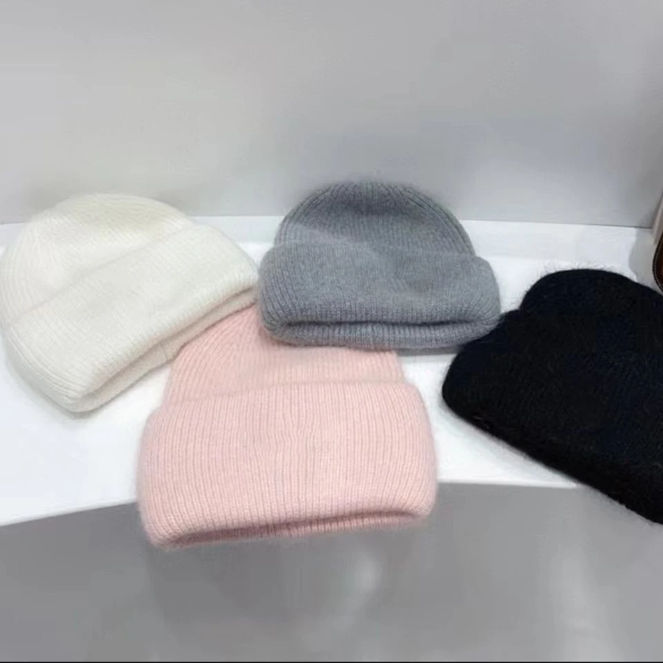 

Luxury brand high quality Fashion new autumn and winter hat men's black hip hop wool hat letter simple knitted couple's hat