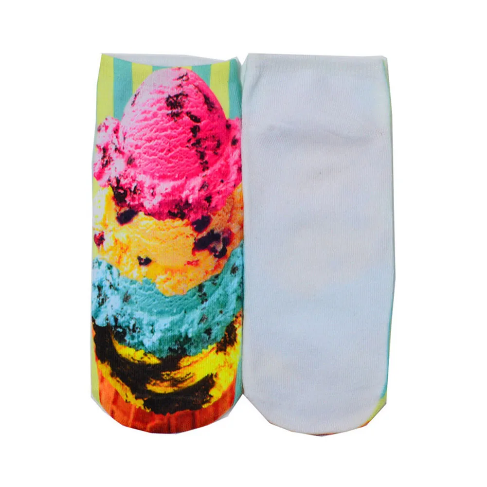 

1 Pairs Casual Low Cut Ankle Socks Cotton 3D Printed Skeleton Bone Short Socks Cotton Cute Foot Socks Comfortable Hosiery