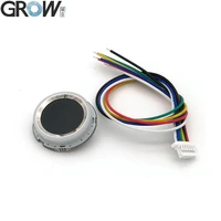 grow r502 a new small thin circular ring led control dc3 3v mx1 0 6pin capacitive fingerprint module sensor scanner