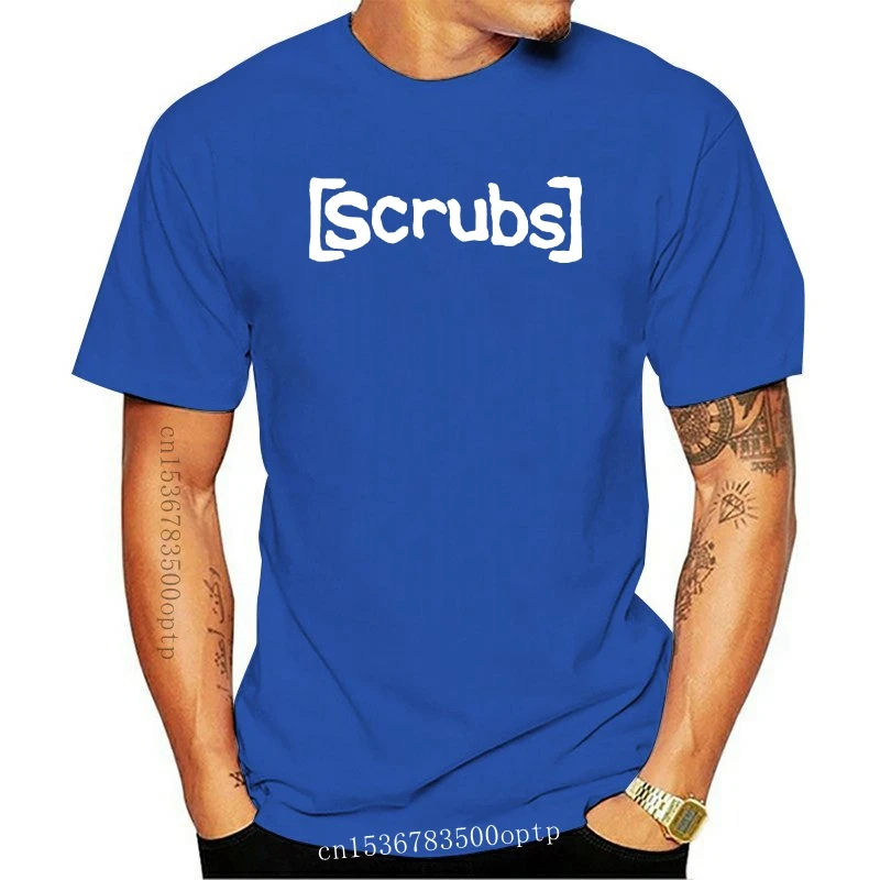 

New 2021 Scrubs Series Tv Series Show Logo Men Black T Shirt Size S 3Xl