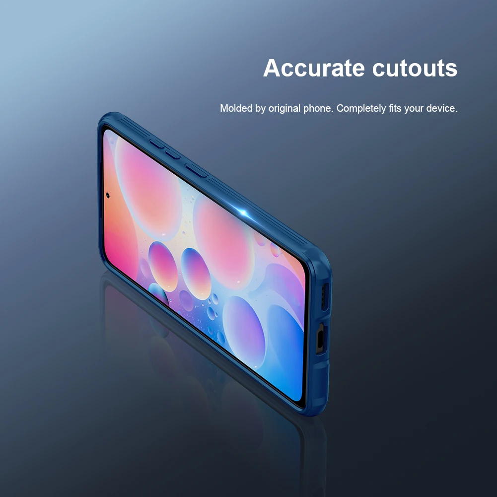 Чехол для Xiaomi Redmi K40 Poco F3 Pro Nillkin CamShield защитный слайдер-чехол камеры + - купить по