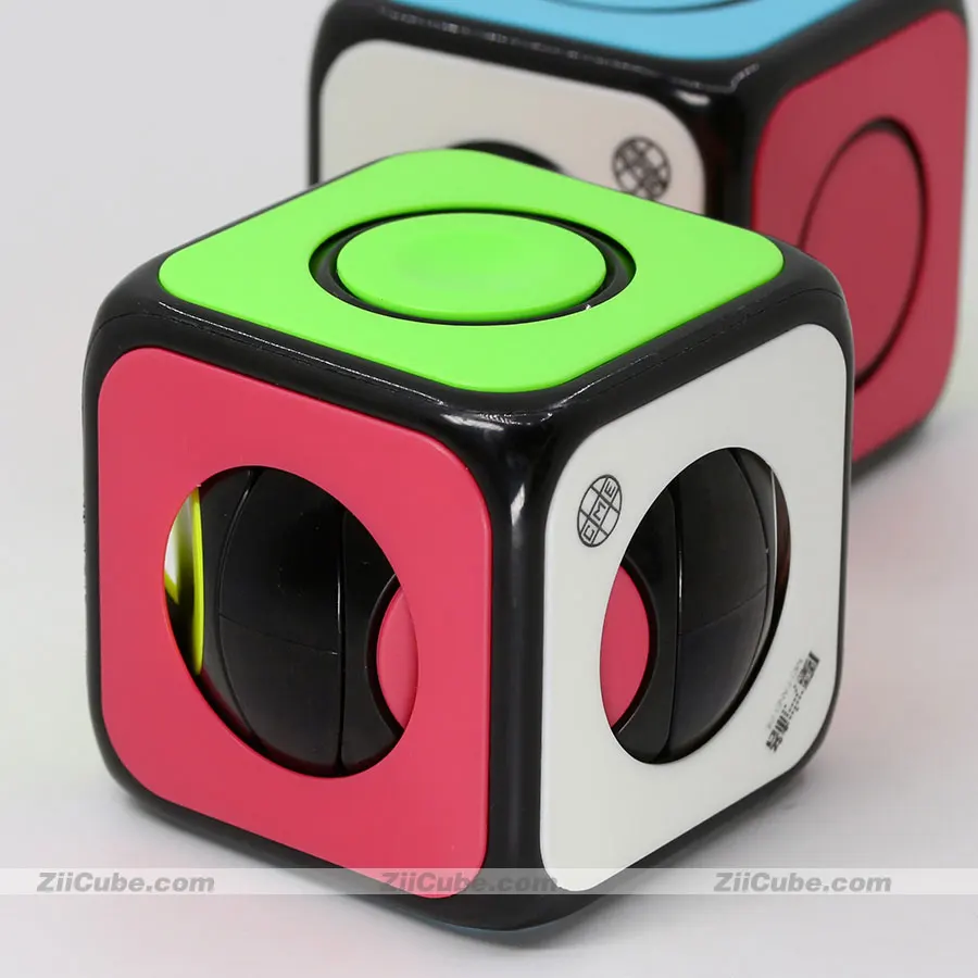 QiYi cubos de la magia dedo Spinner 1x1 куб бесконечности бесконечный куб прикольные игрушки קוביה הונגרית Cubo de rubix cubos-4