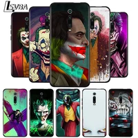 arthur movie joker clown silicone cover for redmi 9c 9t 9i 9at 9a 9 8a 8 7a 7 6a 6 5 a 4x prime pro plus black soft phone case