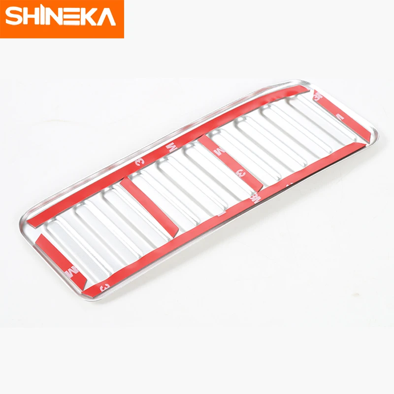 SHINEKA автомобильный Стайлинг алюминиевый сплав левая ножная педаль накладка на