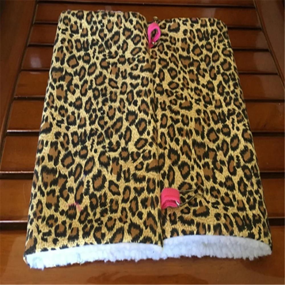 Leopard Print Hanging Bird Cages Pet Small Animal Warm Hut Nest Hammock for Rabbit Hamster Accessories|Птичьи клетки и гнезда| |