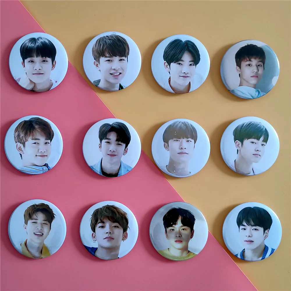 

1pcs Kpop TREASURE Badge 58mm Brooch HD Photo High quality K-pop TREASURE Badge supplies