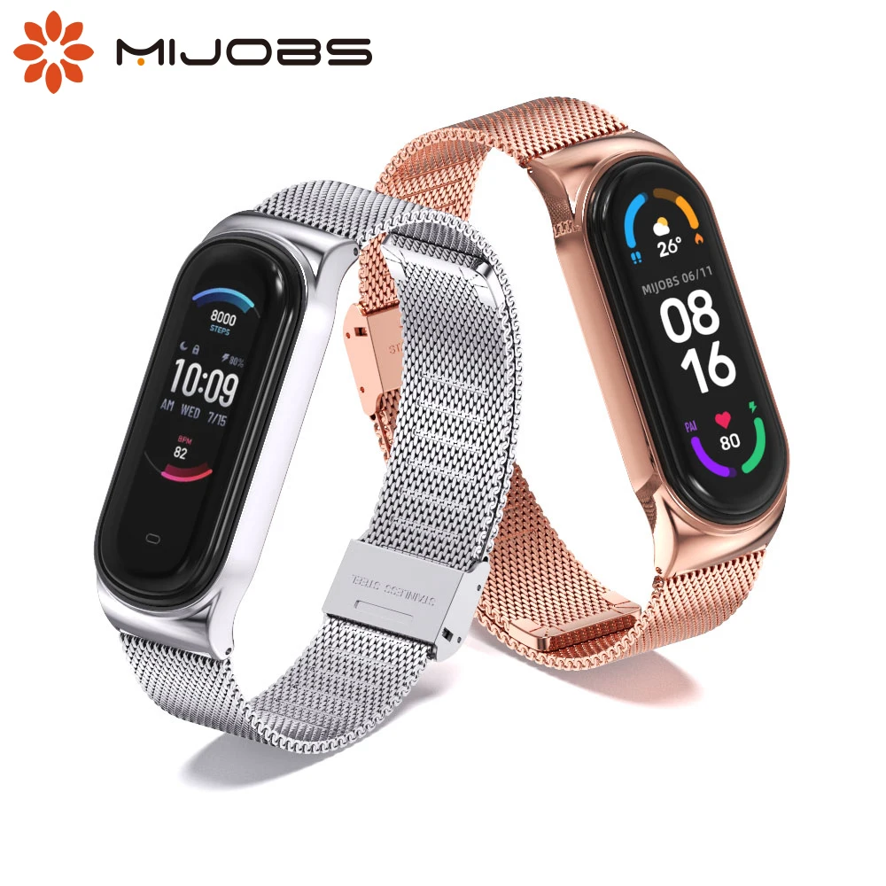 Ремешок для Mi Band 5 4 3 6, браслет для Amazfit Band 5, ремешок на Mi Band 4, ремешок на запястье для Xiaomi Mi Band 5 - изображение