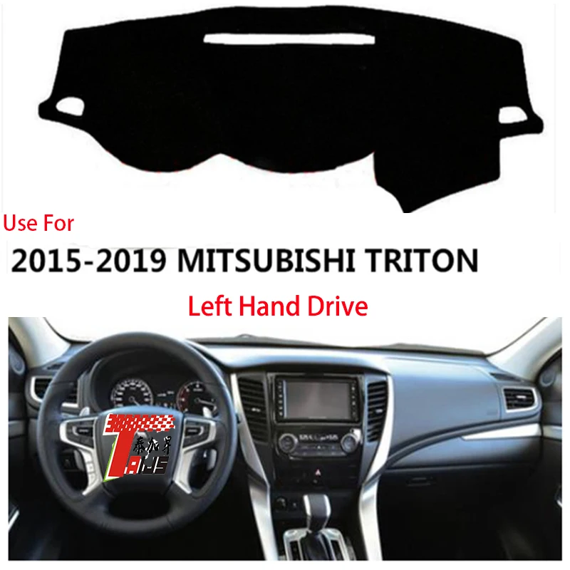 

TAIJS Factory Good Quality Protective Polyester Fibre Car Dashboard Cover For Mitsubishi Triton Left Hand drive