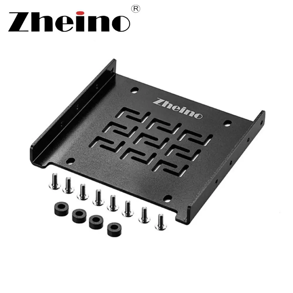 Zheino 2 5 дюйма до 3 монтажный адаптер HDD SSD кронштейн для настольного держателя