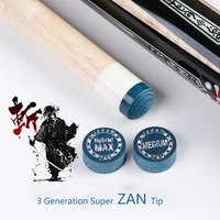 original super zan billiards tip 14mm leather cue tip smh 8 layers billar pool cue tip professional billard accessories