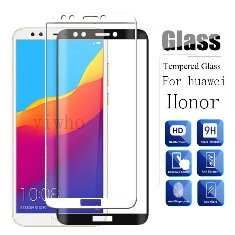 Защитное стекло закаленное для Huawei Honor 7C/7A Pro/7X/7 S/7X/A/C/S/X7/S7/A7/C7/7apro/7cpro | Мобильные