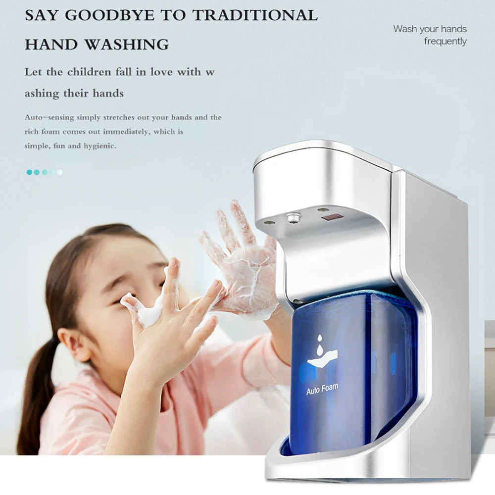 Автоматический диспенсер для мыла с инфракрасным датчиком движения