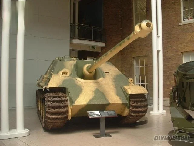 DIYMyModeI-tanque pesado de Kv-2, KIT de modelo de papel artesanal, rompecabezas de juguete hecho a mano, regalo, accesorios de pel&iacute;culas-3