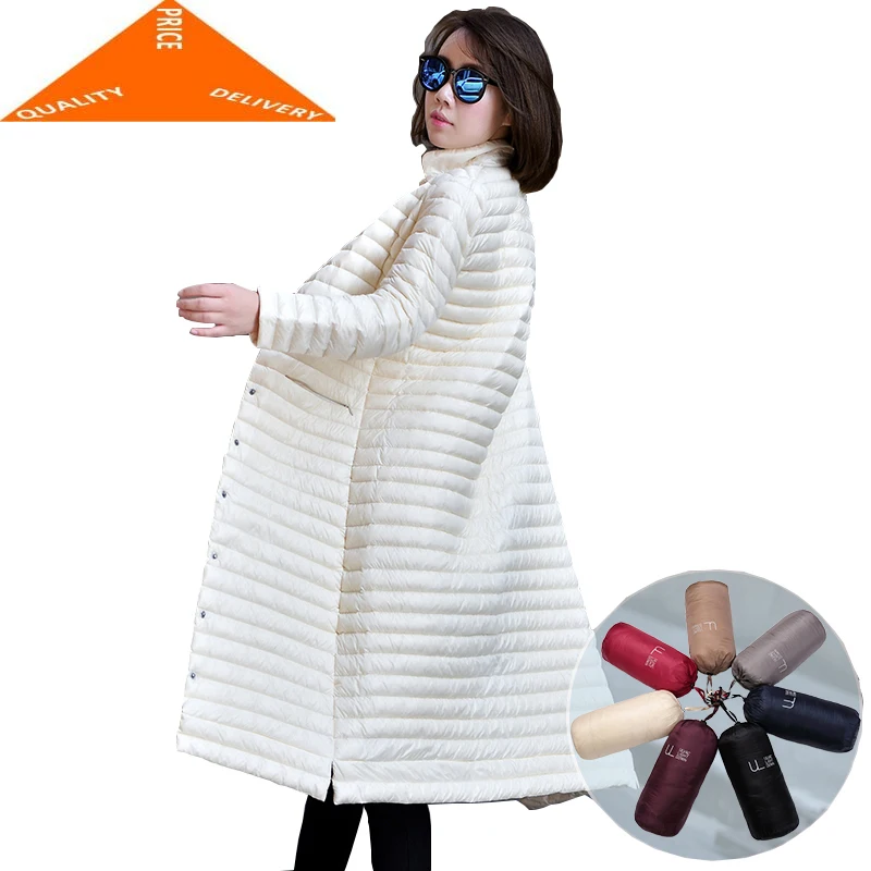 Осень и 2020 Повседневная Сверхлегкая женская зимняя куртка женские куртки тонкое