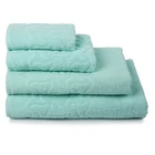 Полотенце махровое Радуга цвет ментол, 70х130, 295 грм