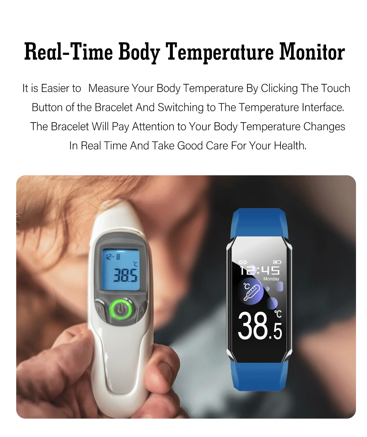 

T3 Bluetooth Smart Watch Heart Rate Blood Pressure Monitoring Sports Wristband Smartwatch Men Women Waterproof Smart Bracelet