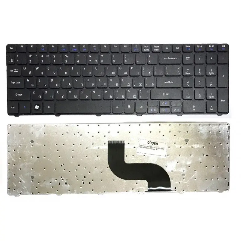 Клавиатура для ноутбука Acer Aspire 7560 (RU) черная | Компьютеры и офис