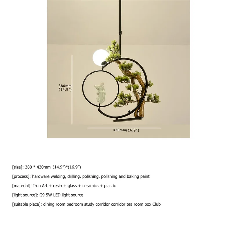 Художественный подвесной светильник OUFULA современное декоративное освещение для