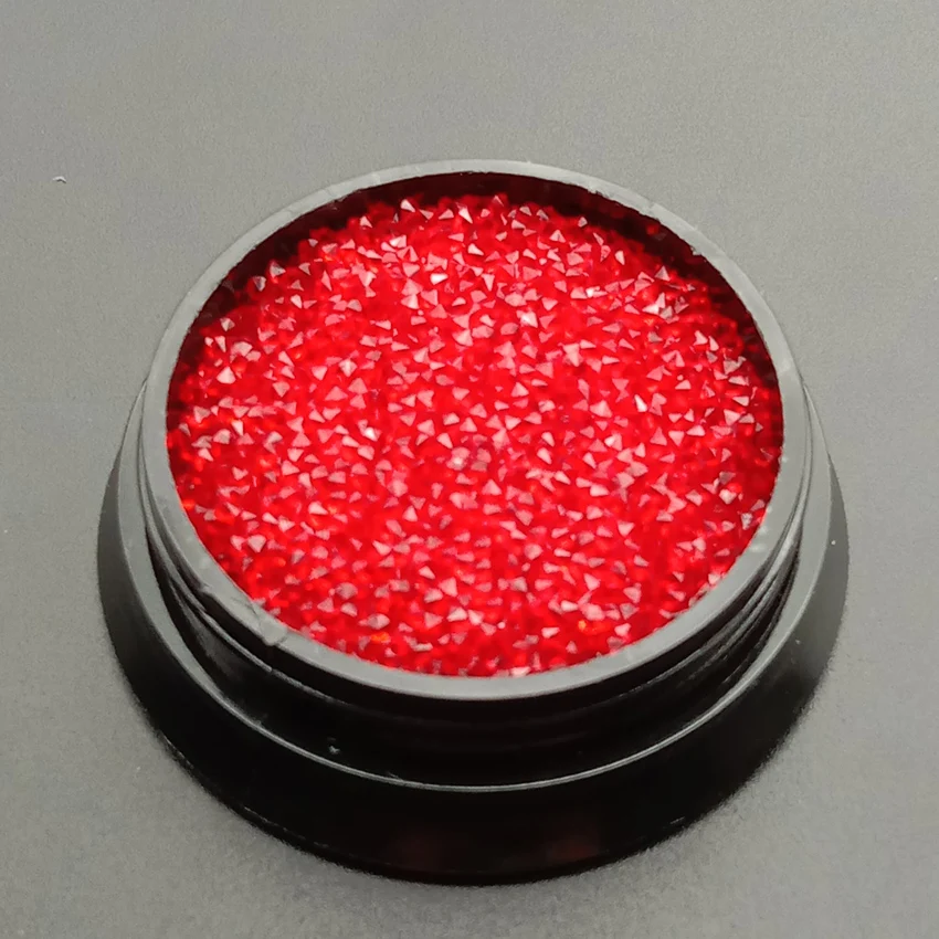 SS2 Red 1 коробка/1440 шт стеклянные Хрустальные Стразы для ногтей дизайн ювелирных изделий микро Стразы для 3D украшения для ногтей 1,2 мм - Цвет: SS2 Red