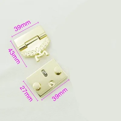 3 1 шт. высокое качество застежка для сумки замок для DIY сумки аксессуары кошелек защелкивающаяся Застежка чехол пряжки запчасти аппаратный инструмент - Цвет: 3