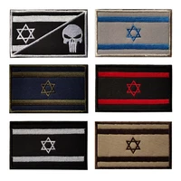 embroidery hookloop israel patch national flag cartoon patches for bag hat badges applique patches for clothing de 2392