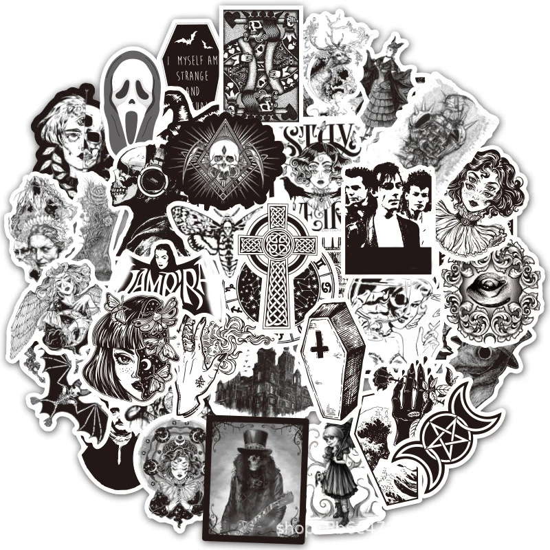 50 шт. Стикеры для мотоцикла шлема гитары ноутбука скейтборда|Наклейки