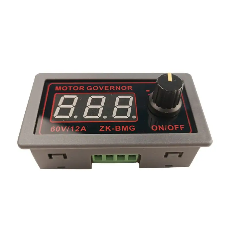 Новый контроллер двигателя постоянного тока 9 60V 12A ШИМ регулируемый светодиодный