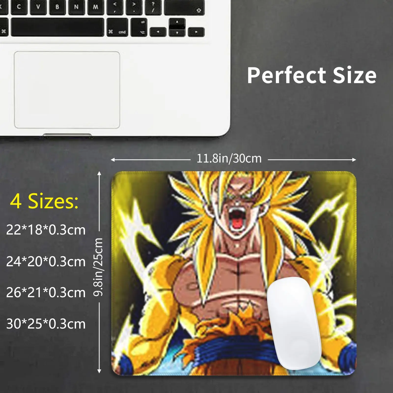 

Супер Коврик для мыши Dbz DIY печать Dbz Аниме Супер мультфильмы супер сиян