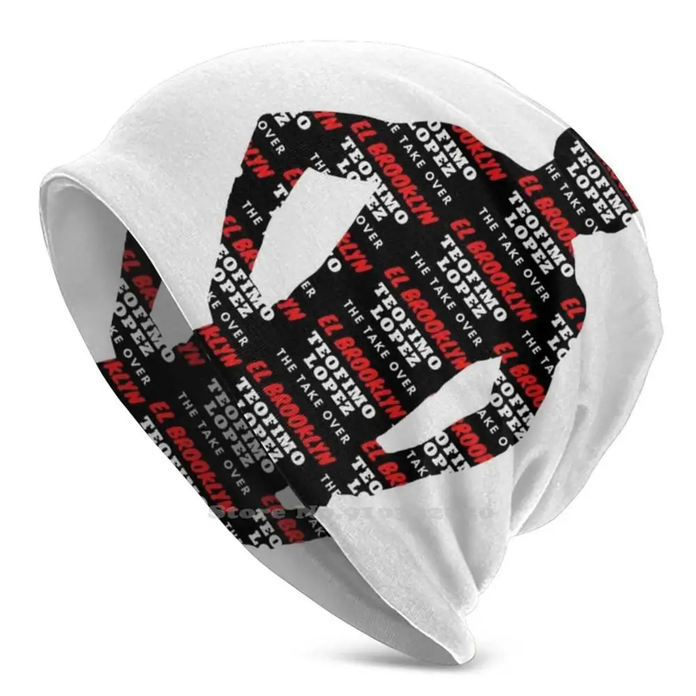 

Teofimo Lopez Boxing Shirt Stretch Knit Beanies Autumn Winter Hats For Man Woman Child Teens Boxing Sports Combat Box Boxer