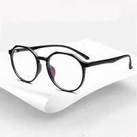 oeyeyeo ultralight tr90 optical frame female trendy polygonal spectacle frame mens retro myopia student full frame eyeglasses