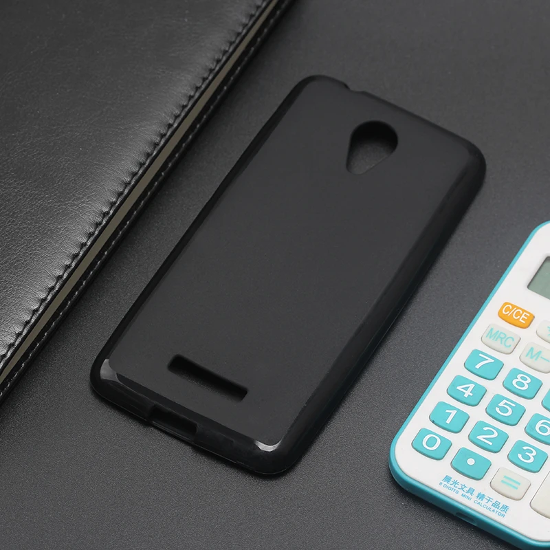 Чехол AMMYKI Micromax Canvas Spark Q380 всесторонняя защита мягкие стенты Черный силиконовый