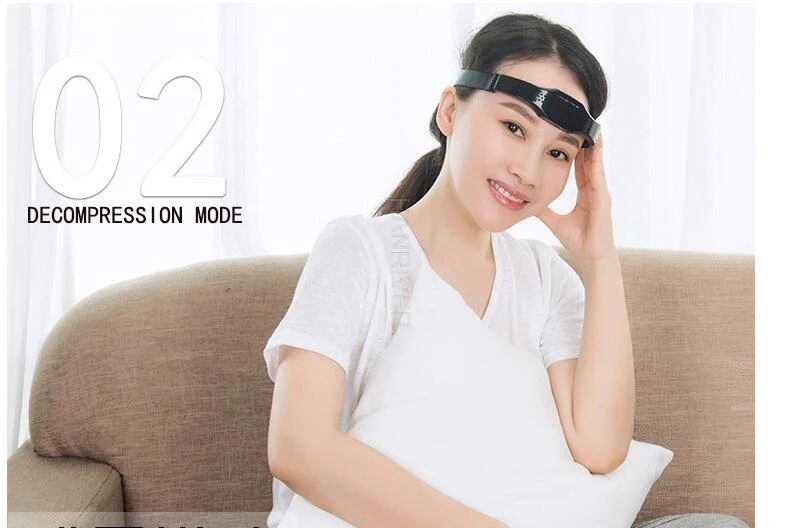 Низкочастотный импульсный стимуляционный массажер для головы беспроводной