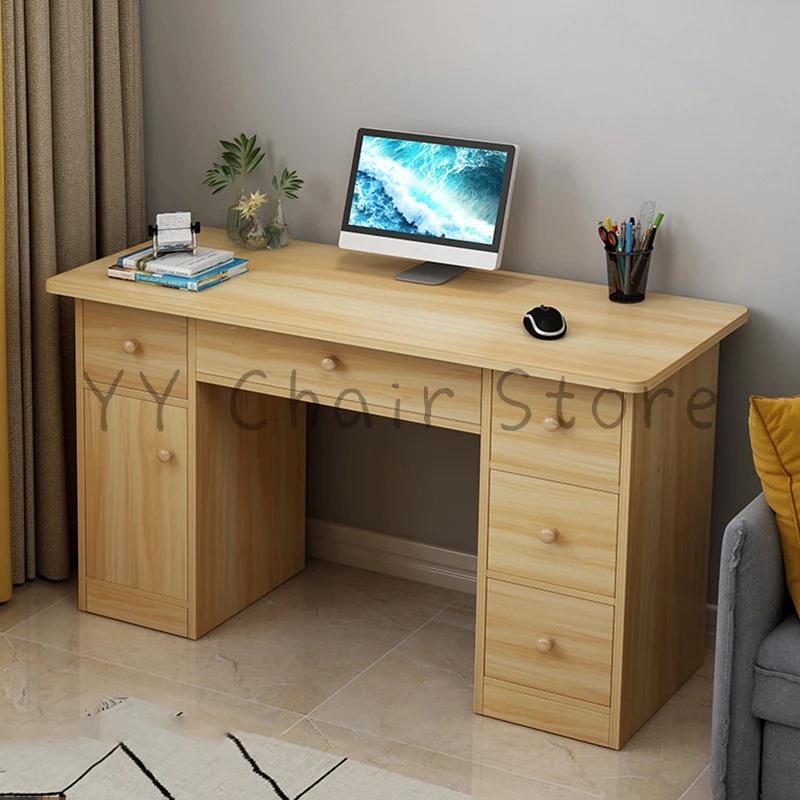 

ZOHE Computer Integrated Desk Simple Student Writing Desk Office Nordic Bedroom Corner Laptop Study Table For Kid Home Furniture