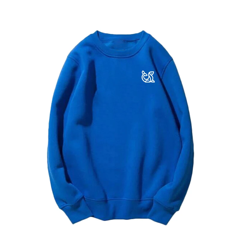 Женские рубашки с принтом животных уличные пуловеры длинным рукавом 100% хлопок