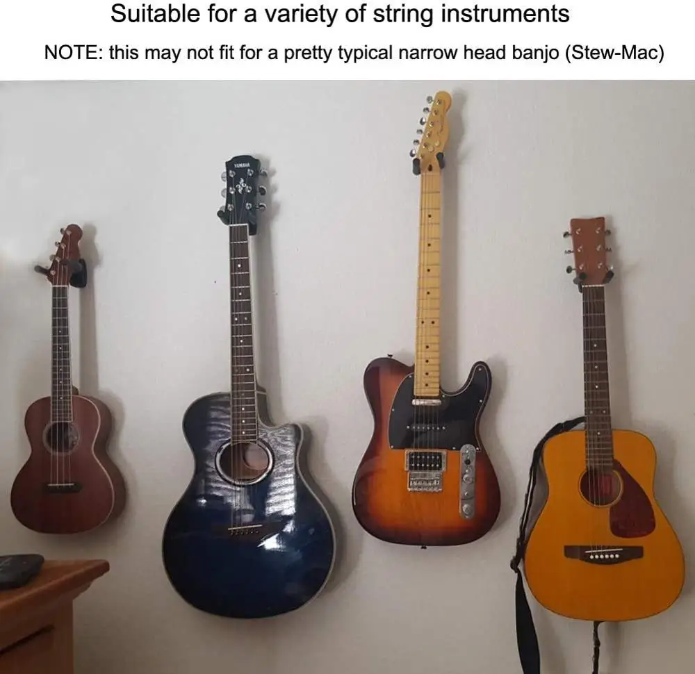 Подставка-держатель для гитары настенная вешалка крюк-держатель настенное