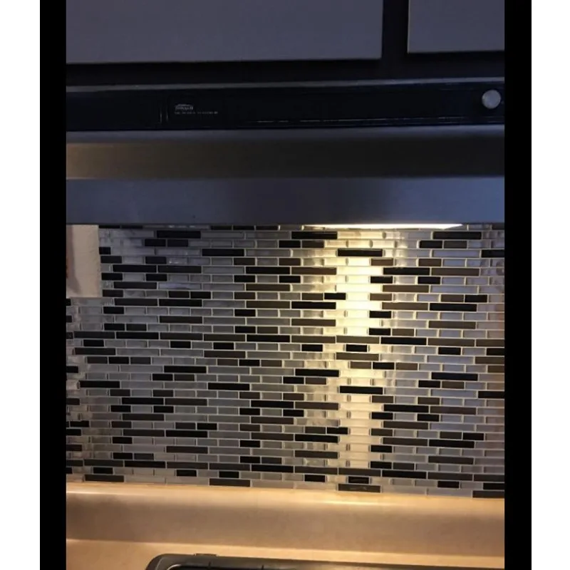 

Mosaic Self Adhesive Tile Backsplash Wall Sticker Vinyl Bathroom Kitchen Home Decor DIY