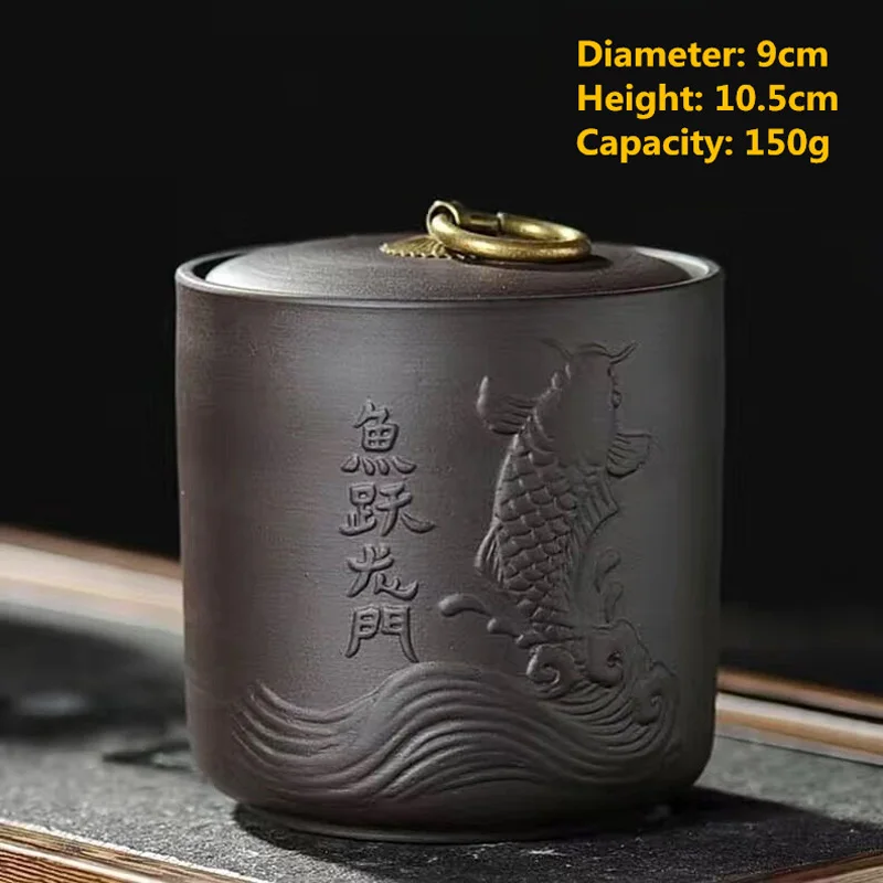 Высококачественная сахарница чайная банка из фиолетовой глины для конфет