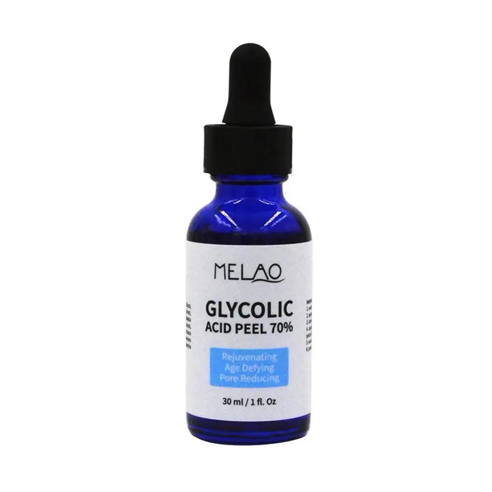 

Glycolic Acid Peel Serum Repair Skin Care Shrink Pore Brighten Anti Wrinkle Acne Treatment 30ml Skincare Peeling Face Serum