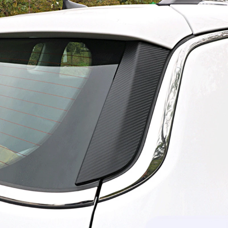 Модификация Автомобильная оконная стойка наклейка из углеродного волокна